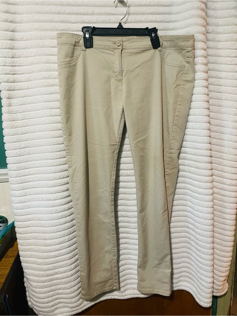 Nautica Straight Leg Khaki Pants
